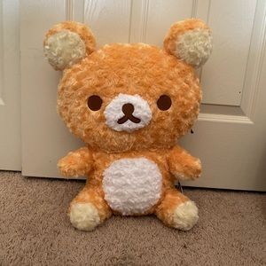 Rilakkuma Rose Fur Plush (Toreba Prize)